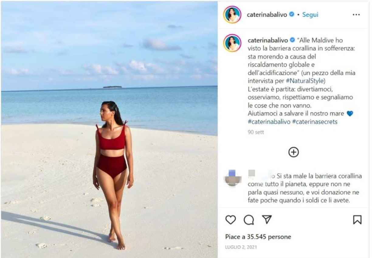 Caterina Balivo (Instagram) - lineadiretta24.it