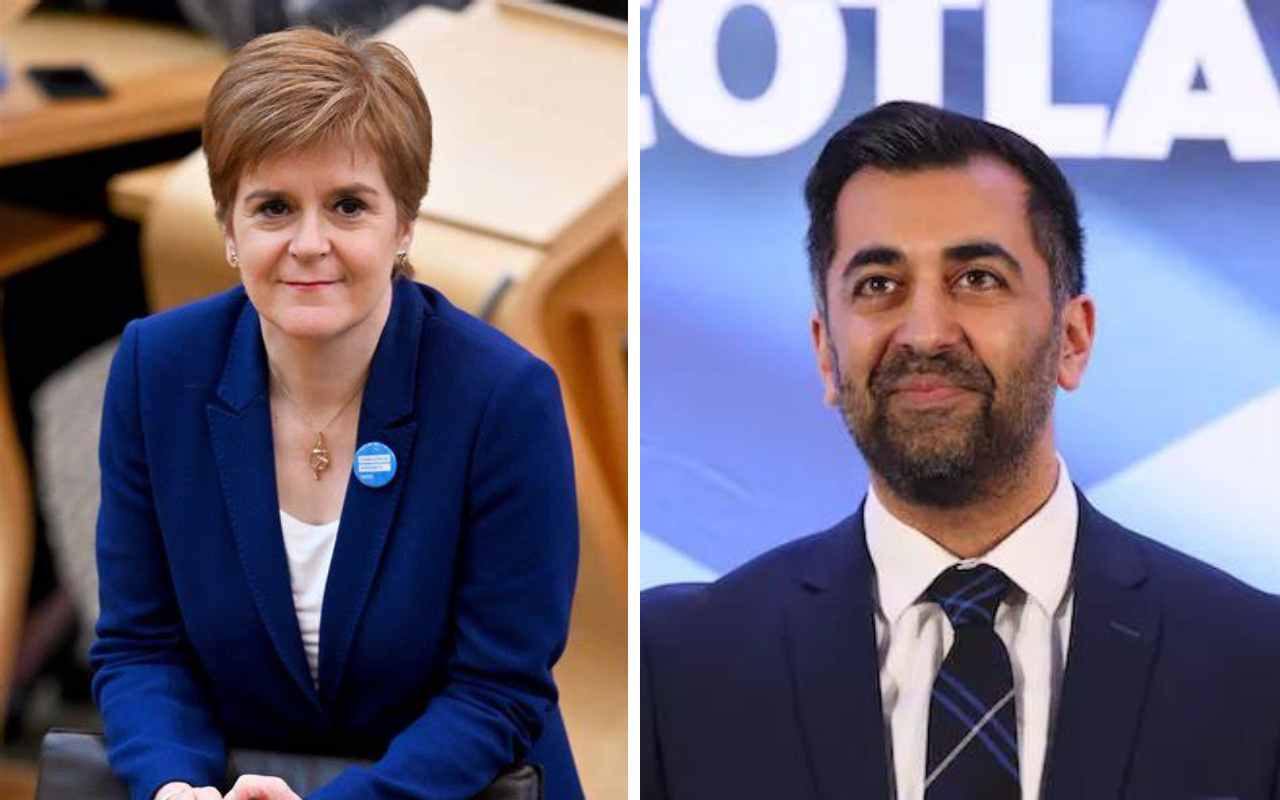 nicola Sturgeon e Yousaf - lineadiretta24.it