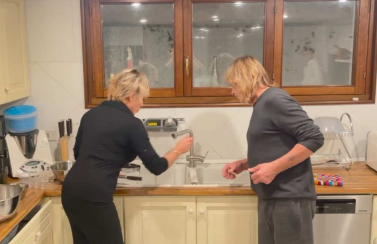 Carmen Russo e Enzo Paolo Turchi (video Instagram) - lineadiretta24.it