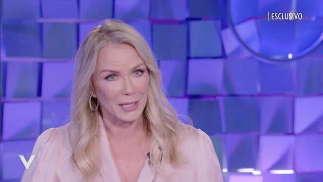 Katherine Kelly Lang a Verissimo - lineadiretta24.it