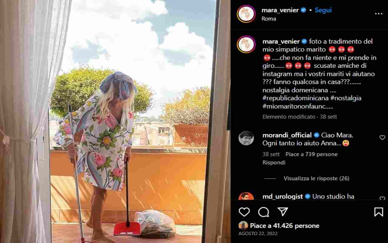 Mara Venier, lo scatto a tradimento - lineadiretta24.it