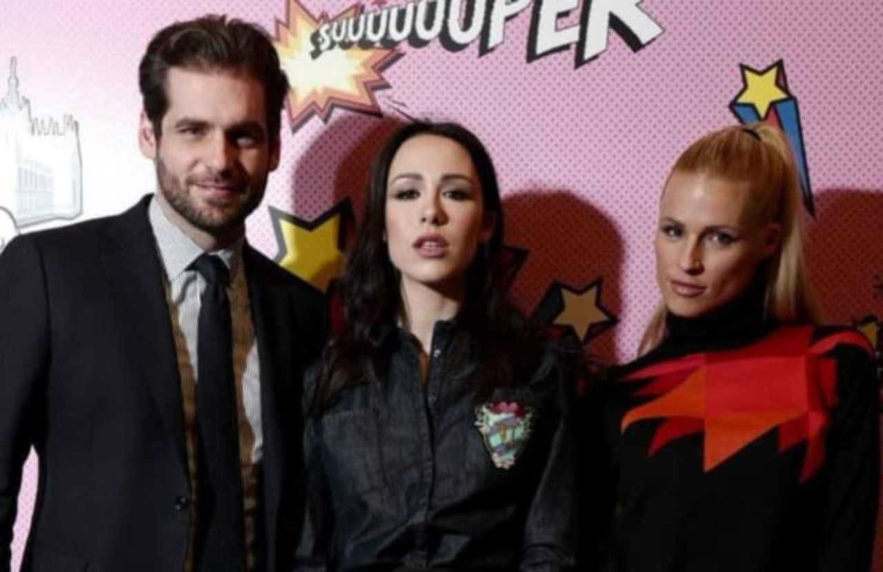 Tomaso Trussardi, Aurora Ramazzotti e Michelle Hunziker - lineadiretta24.it