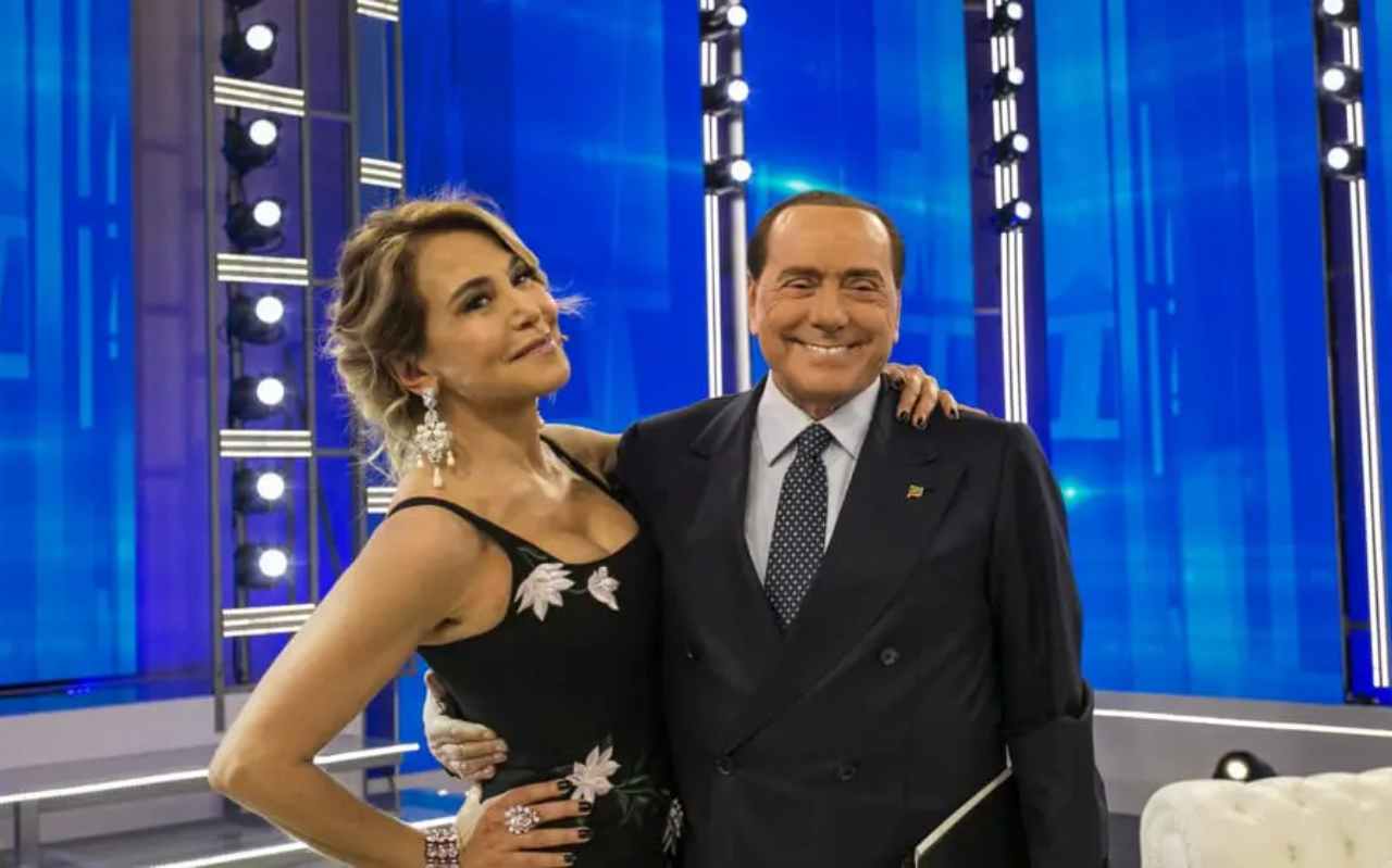 Barbara D'Urso e Silvio Berlusconi - lineadiretta24.it