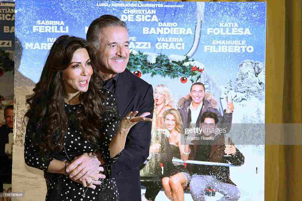 Christian De Sica e Sabrina Ferilli - lineadiretta24.it