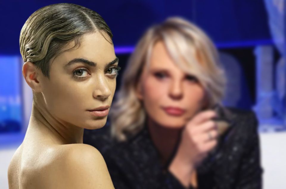 Elodie e Maria De Filippi - lineadiretta24.it