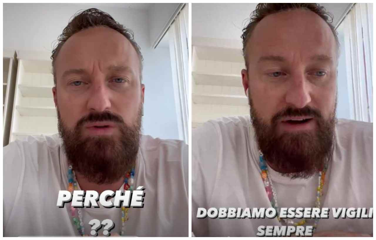 Fra Facchinetti, stories Instagram - lineadiretta24.it
