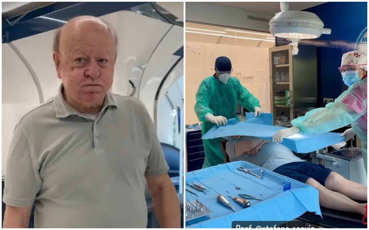 Massimo Boldi sotto i ferri - lineadiretta24.it