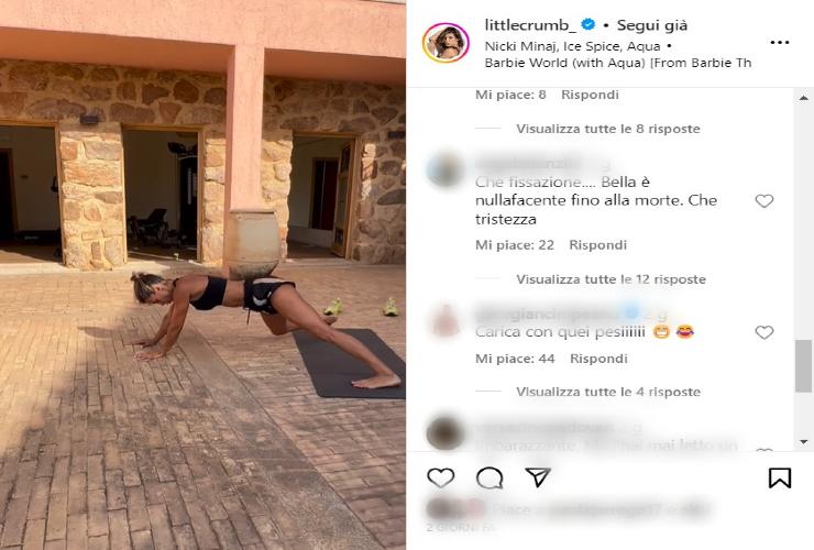 Elisabetta Canalis massacrata per il suo amore
