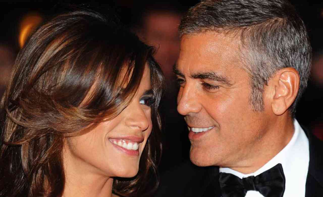 George Cloney e Elisabetta Canalis - lineadiretta24.it 