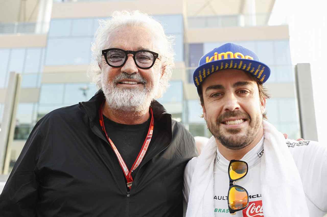 Fernando Alonso e Flavio Briatore - lineadiretta24.it