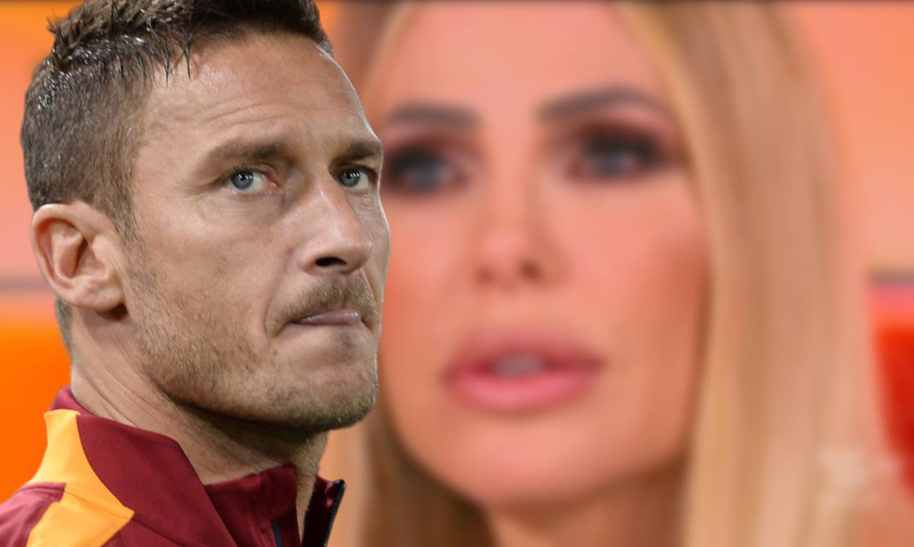 Francesco Totti e Ilary Blasi - lineadiretta24.it 