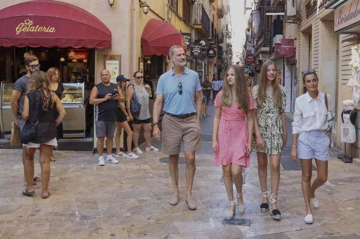 Letizia di Spagna vacanza