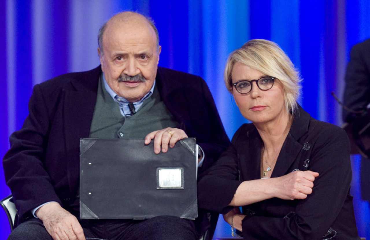 Maurizio Costanzo e Maria De Filippi - lineadiretta24.it 