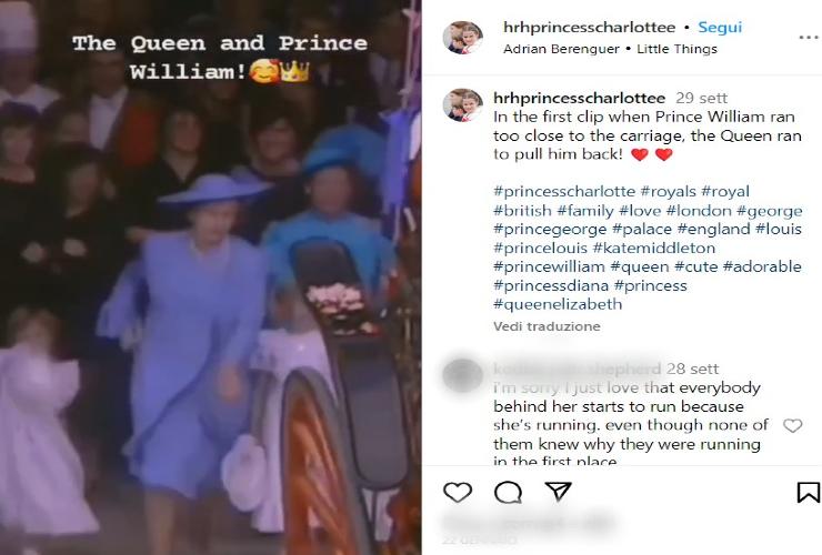 La Regina ha dovuto fare questo per William