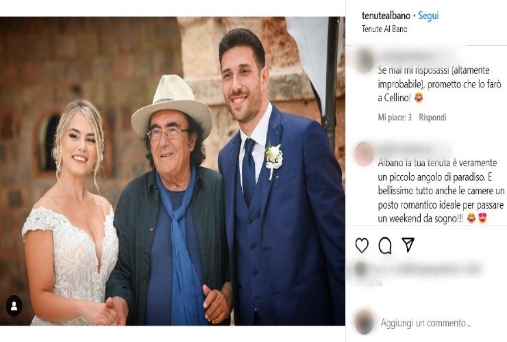 Spuntano rarissime foto di matrimoni nella sua tenuta