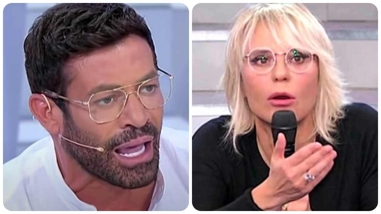 Rissa in studio a Uomini e Donne