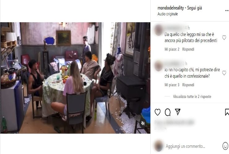 Prima censura al Grande Fratello