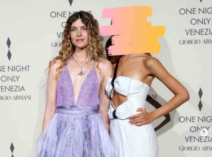 Vittoria Puccini con sua figlia - Lineadiretta24.it
