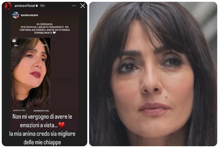 Ambra Angiolini senza freni