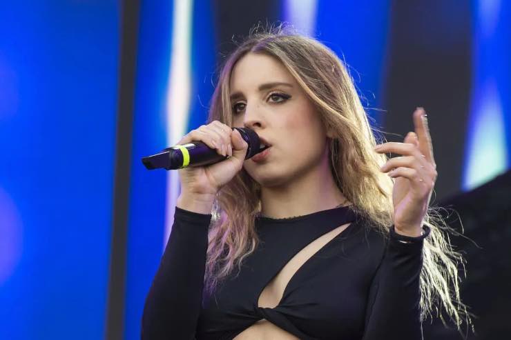 La cantante Angelina Mango - Lineadiretta24.it
