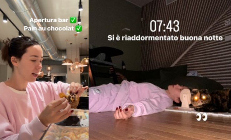 Aurora Ramazzotti screenshot di Instagram - Lineadiretta24.it