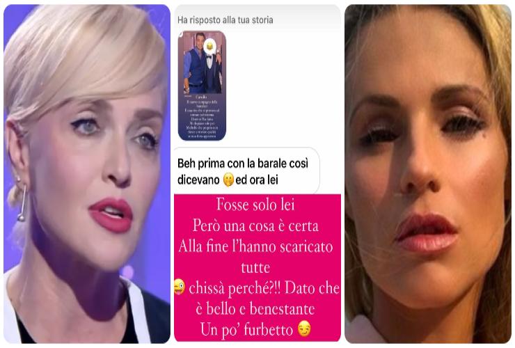 Uomo condiviso tra le due showgirl