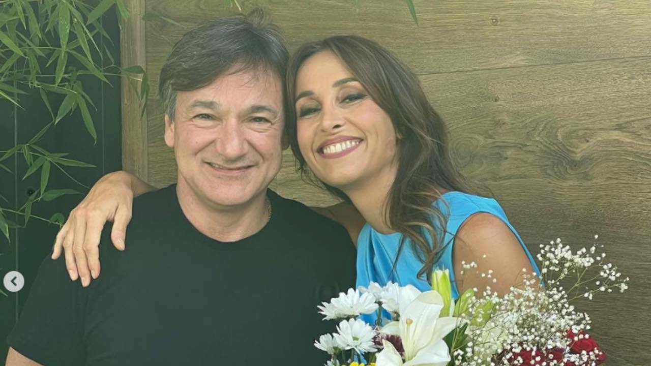 La coppia Fabio Caressa e Benedetta Parodi - Lineadiretta24.it.