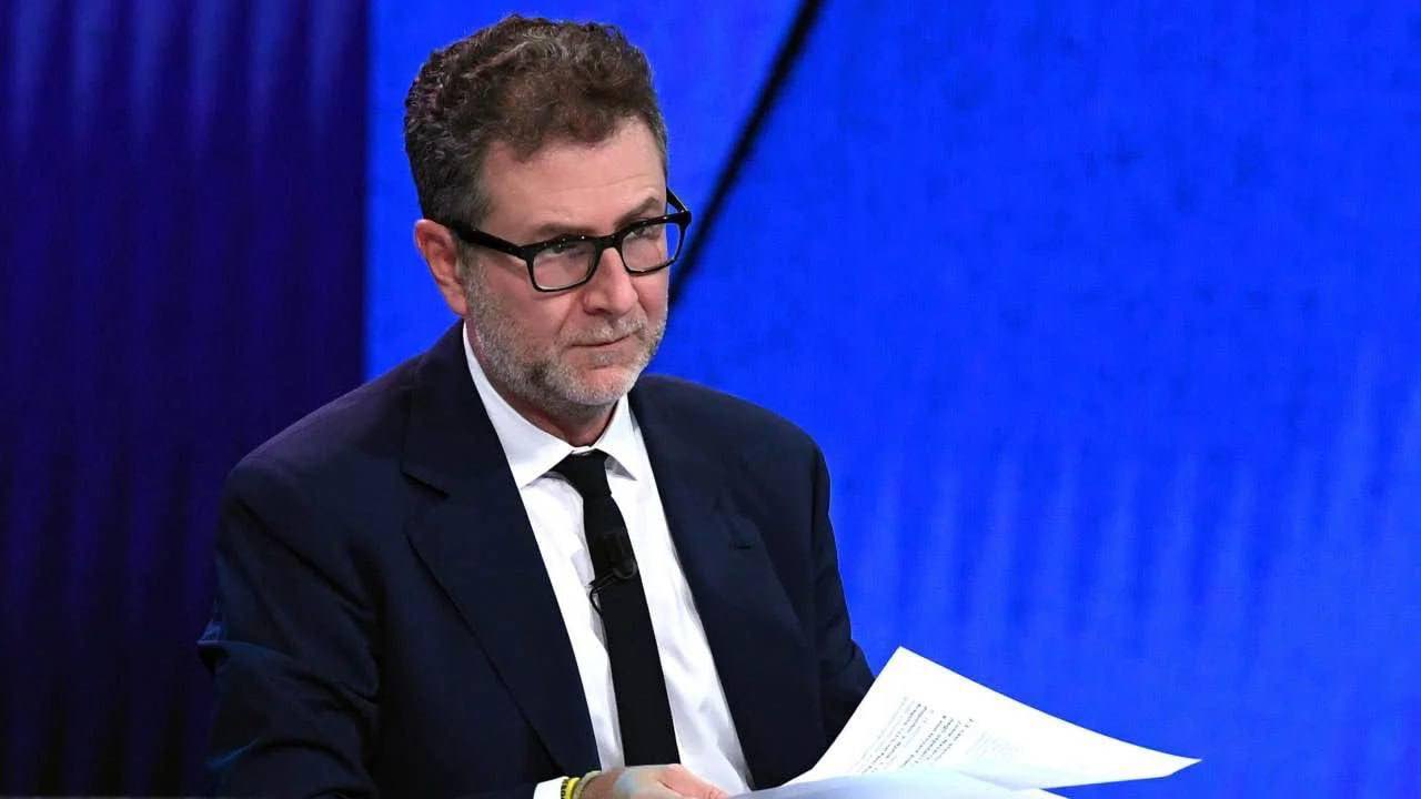Il conduttore Fabio Fazio - Lineadiretta24.it