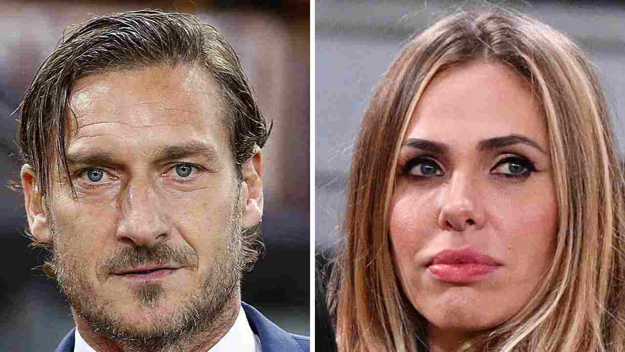 Francesco Totti e Ilary Blasi - Lineadiretta24.it