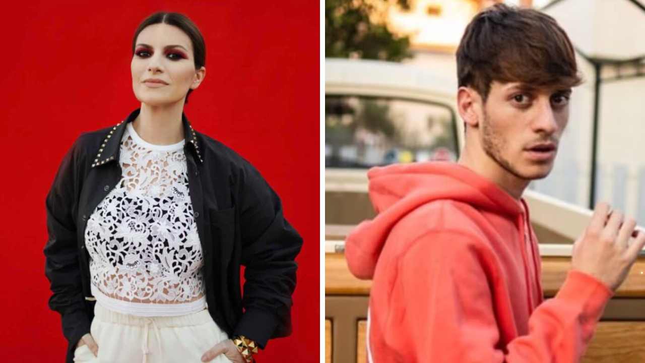 La cantante Laura Pausini e Holden - Lineadiretta24.it