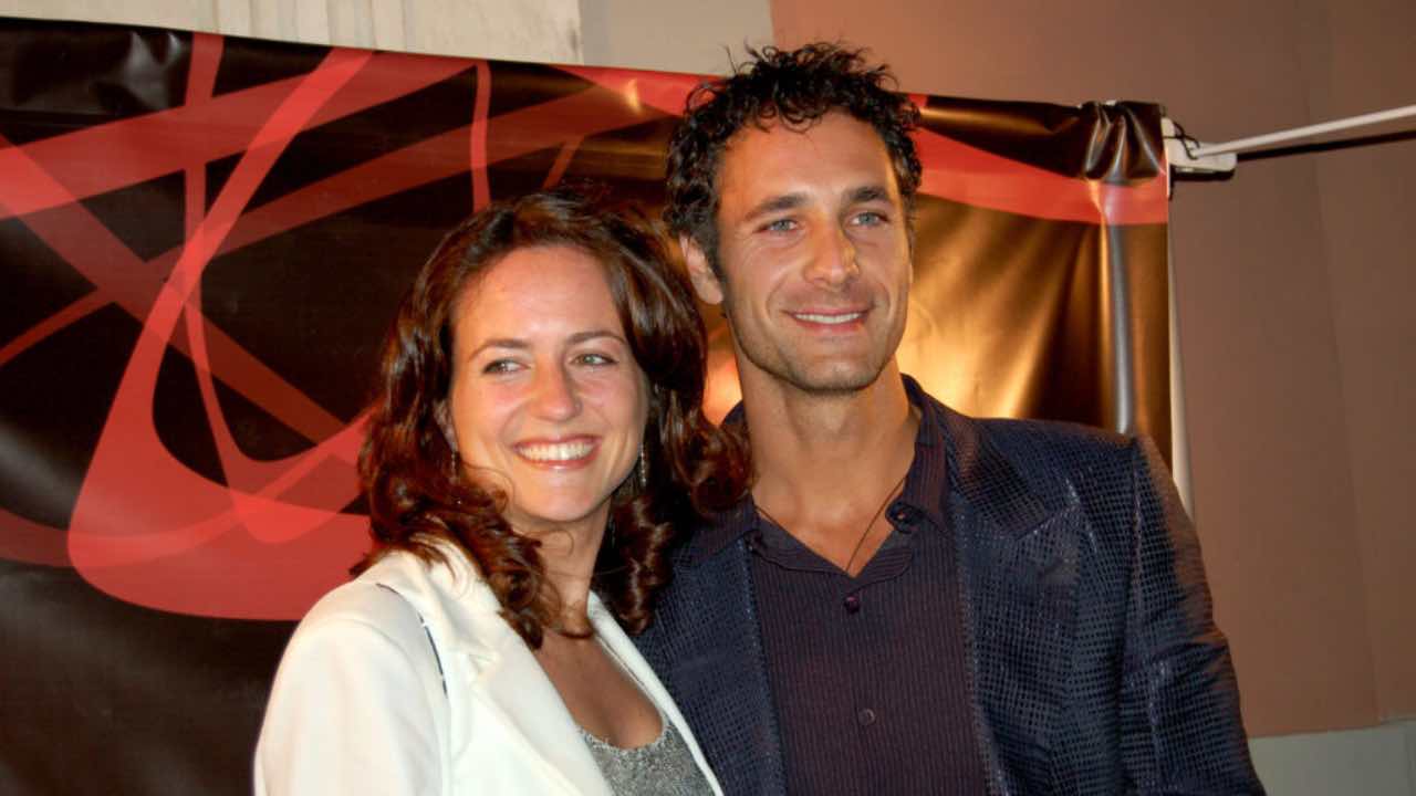 L'attore Raul Bova con la Ex moglie Chiara Giordano - Lineadiretta24