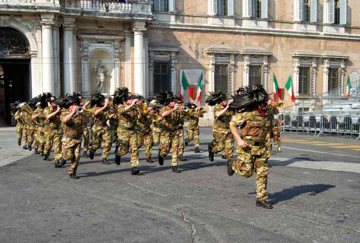 Lavorare per l'esercito italiano