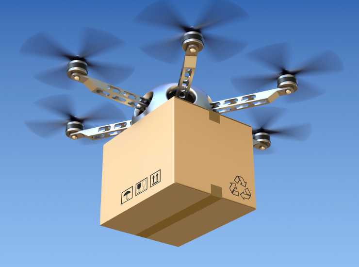 Consegna pacchi Amazon con i droni - Lineadiretta24.it